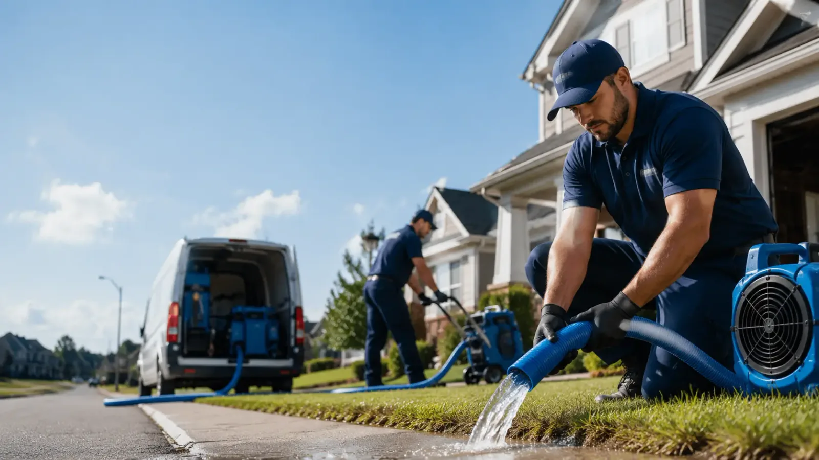 Flood Damage Restoration in Noble, IL